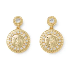 New The Met Store Spanish Day and Night Sun Drop Earrings
