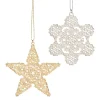 Clearance The Met Store 2024 Star and Snowflake Ornament Set