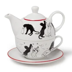 The Met Store Steinlen Cats Tea-for-One Set