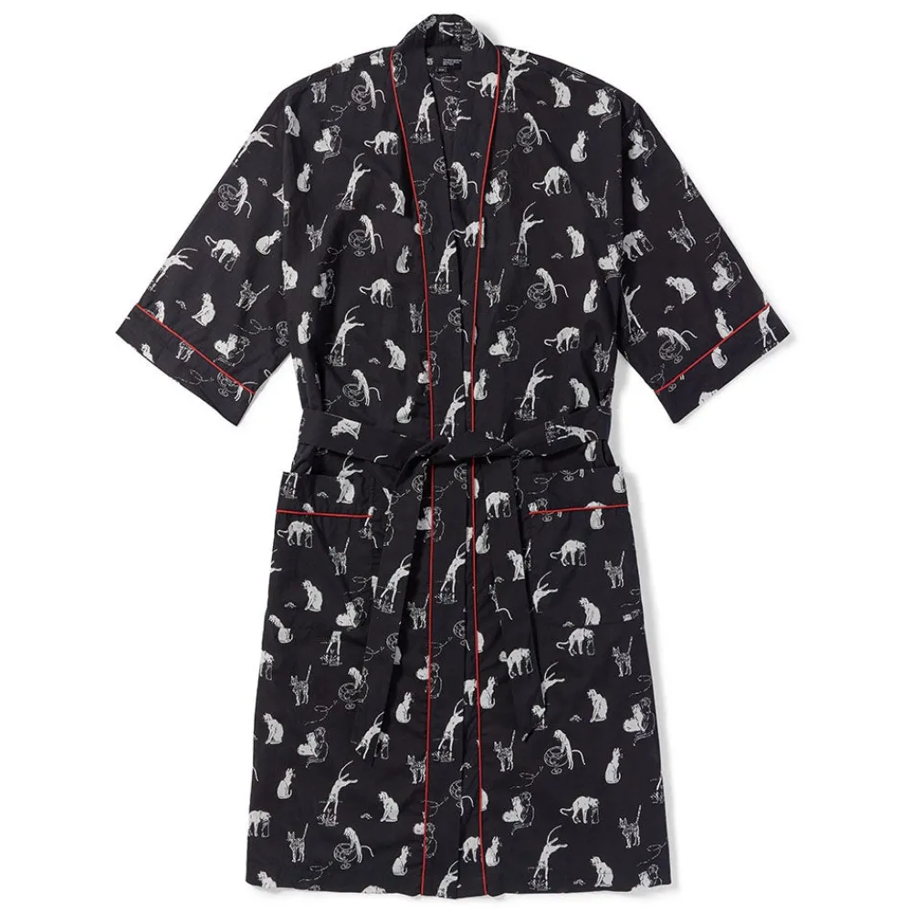 Discount The Met Store Steinlen Cats Unisex Cotton Robe