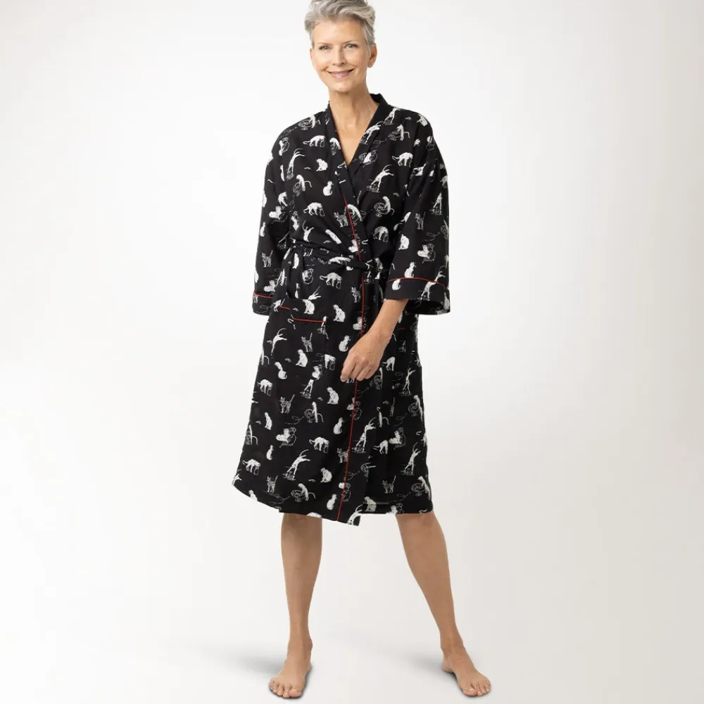 Discount The Met Store Steinlen Cats Unisex Cotton Robe