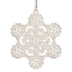 Discount The Met Store 2024 Sterling Silver Snowflake Ornament