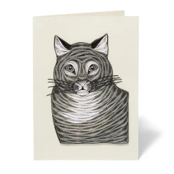 New The Met Store The Favorite Cat Quilled Card