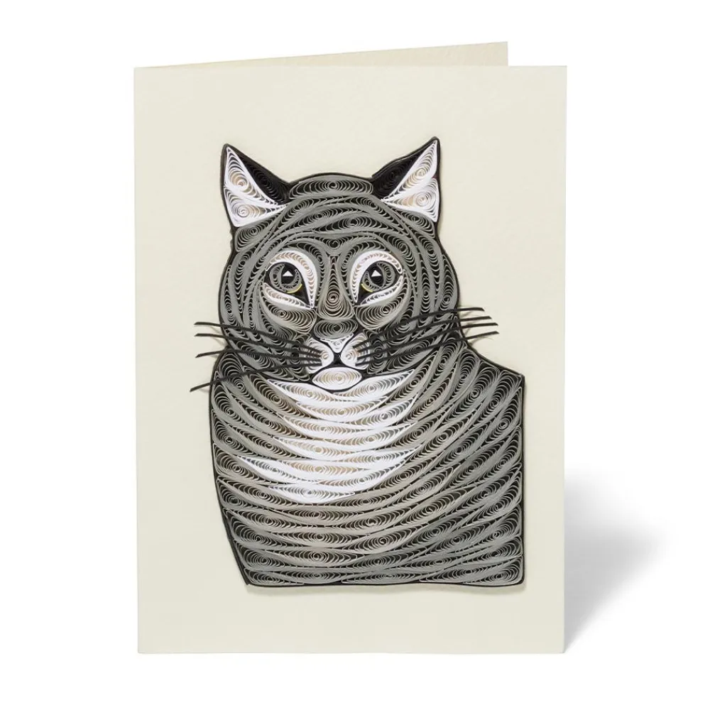 New The Met Store The Favorite Cat Quilled Card