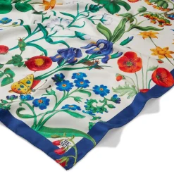 Best The Met Store The Met Cloisters Garden Square Silk Scarf