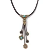 Best The Met Store Turkmen Leather Statement Necklace