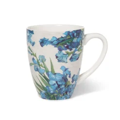 Sale The Met Store Van Gogh Irises Covered Mug with Tea Infuser