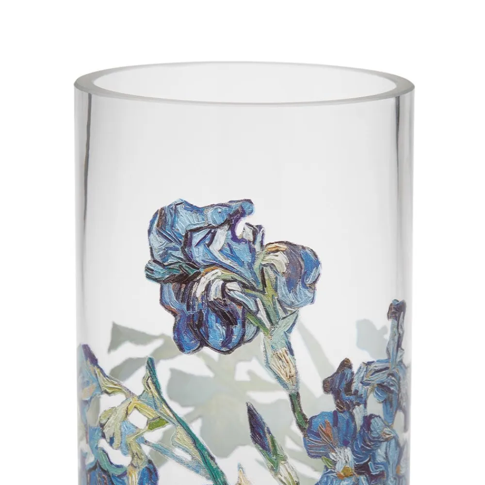Outlet The Met Store Van Gogh Irises Glass Vase