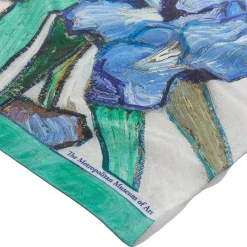 Hot The Met Store Van Gogh Irises Oblong Silk Scarf