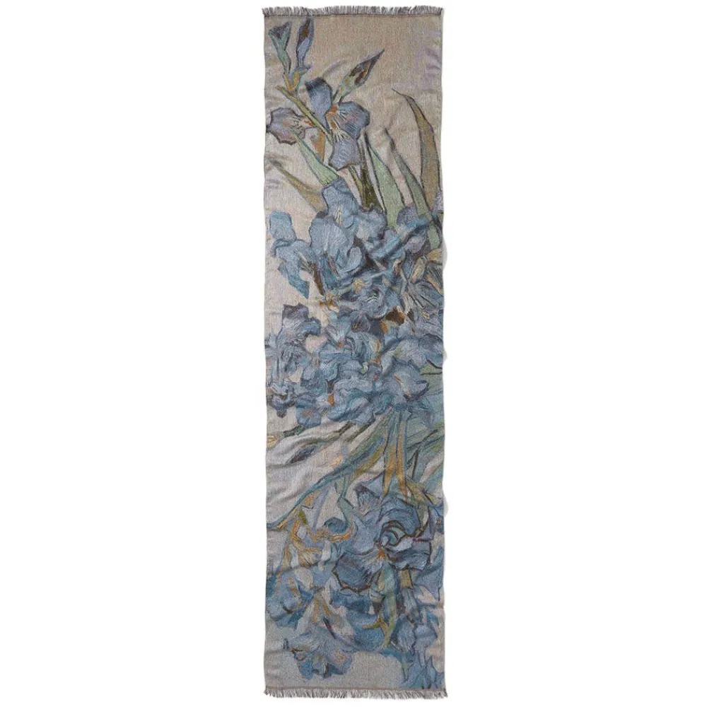 Best The Met Store Van Gogh Irises Wool-Blend Shawl