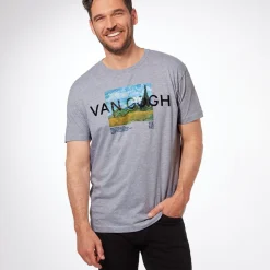 The Met Store Van Gogh Wheat Field With Cypresses Unisex Tee