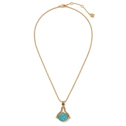 Hot The Met Store Wedjat Eye Scarab Spinning Pendant Necklace