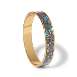 New The Met Store William Morris Blackthorn Enamel Bangle