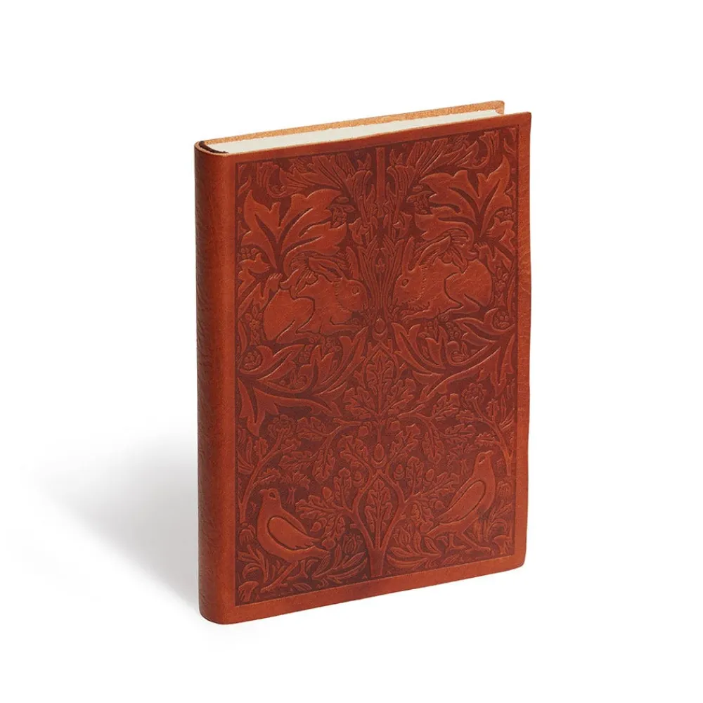 The Met Store William Morris Brother Rabbit Leather Journal