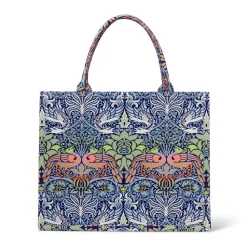 Online The Met Store William Morris Peacock and Dragon Oversize Structured Tote