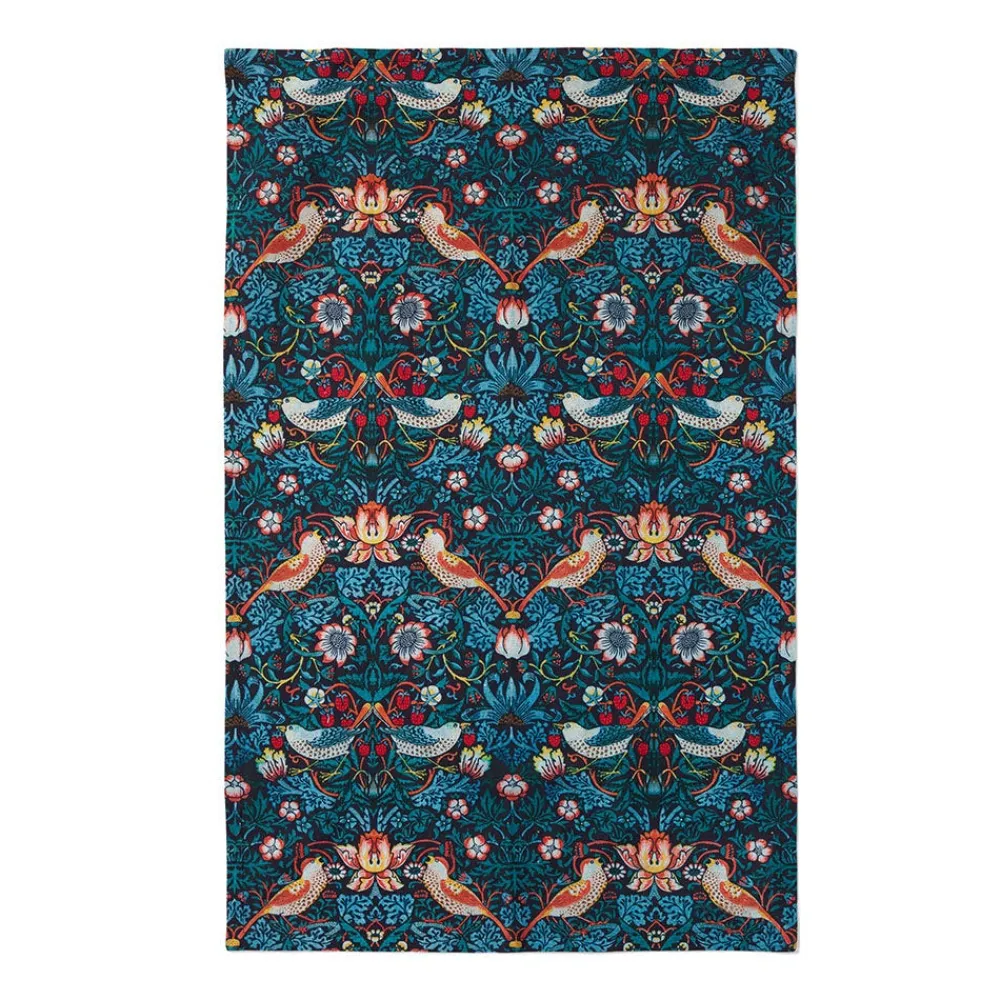 Online The Met Store William Morris Strawberry Thief Tea Towel