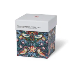 New The Met Store William Morris Strawberry Thief Covered Mug with Tea Infuser