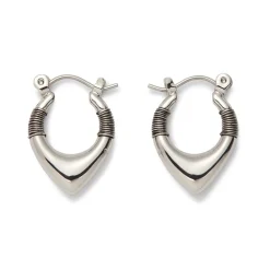 Discount The Met Store Wrapped Chevron Huggie Earrings